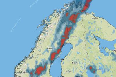 Jobber med farevarsel: – Fare for kraftige byger
