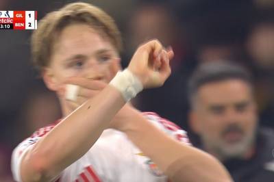 Andreas Schjelderup ble matchvinner for Benfica