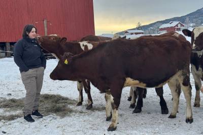 Messe i et nytt fjøs!