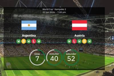 Argentina mot Østerrike: Messi jakter historie og avansementet venter