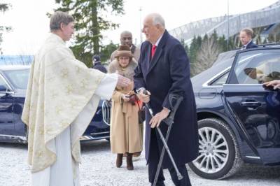 Ankom med Märtha og Durek Verrett