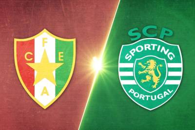 Se Estrela Amadora - Sporting på 25 minutter