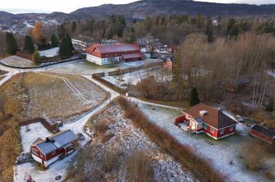 Skaugum-bygg i fare: Kan bli revet