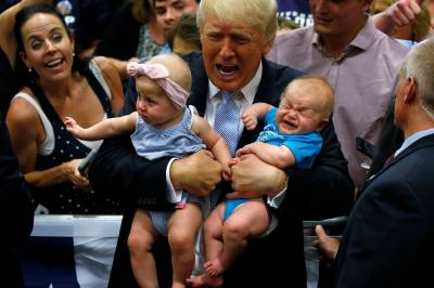 Trump får babyene inn på Wall Street