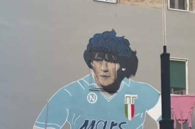 Han bor i ansiktet til Maradona: – Det er alltid en idiot