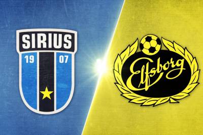 Se Sirius - Elfsborg på 25 minutter
