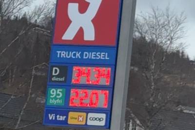 Fikk dieselsjokk: – Skjønte det var noe gæli