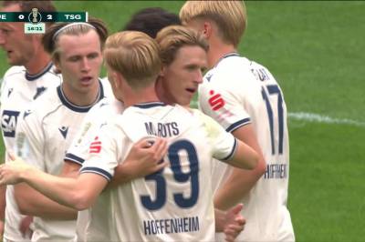 Wouter Burger med mål mot Erzgebirge Aue