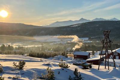 Her ble det en kald start på lille julaften