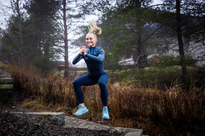 Tobarnsmor og full kalender: Slik får Kristin (31) tid til å trene