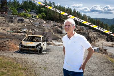 Jan Erik (65) måtte evakuere: – Tok med klokke og Bibelen