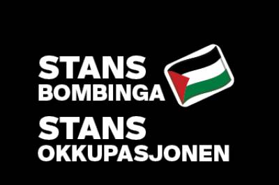 Palestinasolidaritet på 1 mai