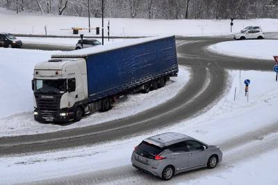 Fleire trafikale utfordringar etter snøfall