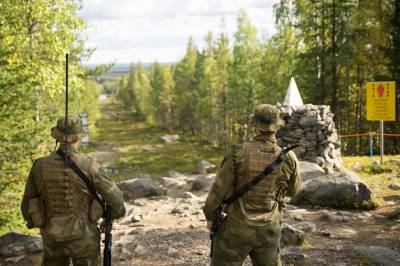 Russisk soldat krysset grensen til Norge