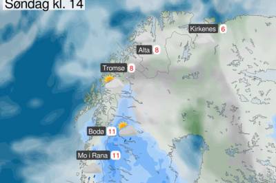 Temperaturen stiger: – Uvanlig varmt