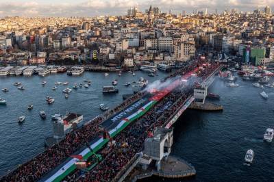 Flere enn 500.000 i Gaza-protest i Istanbul