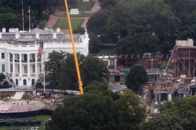 Domstol stanser byggingen av Trumps ballsal ved Det hvite hus