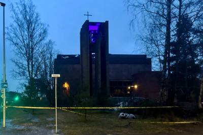 Lambertseter kirke fortsatt sperret av - dette sier meteorologen om været i dag