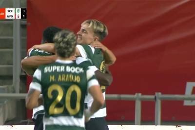 Rafael Nel med scoring for Sporting