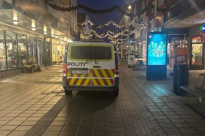 Har rykket ut etter melding om aggressiv krangel