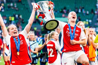 Arsenal slår AS FAR 6-0 og er i tidenes første finale i Women's Champions Cup