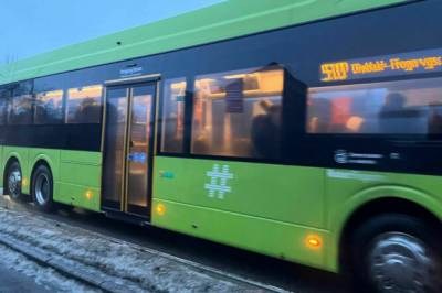 Bussjåfør tatt på fersken