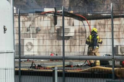 Brann i Grans bryggeri: – Ikke kontroll