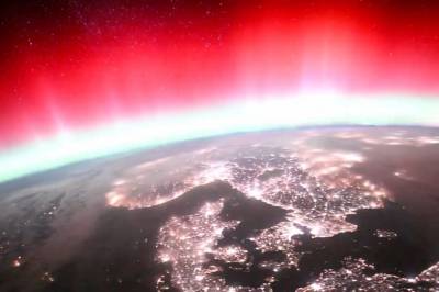 Spektakulær video fra verdensrommet