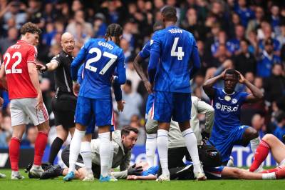 Stygge bilder da Chelsea-stjerne kolliderte: – Forferdelig