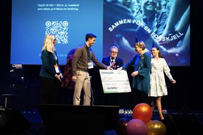 Mottok Frivillighetsprisen