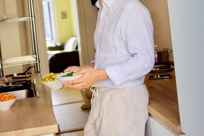 Ola Svenneby fant favorittretten sin i kantinen på Høyres Hus