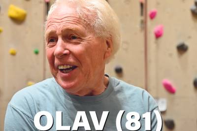 Olav (81) klatrer hver uke