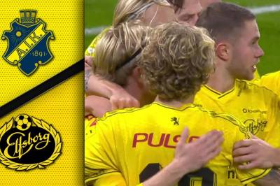 Se høydepunktene fra AIK - Elfsborg