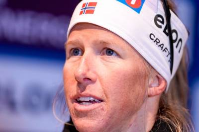 Syk Astrid Øyre Slind står over Toppidrettsveka