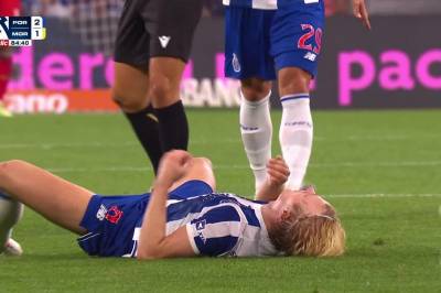 Guilherme Liberato med rødt kort