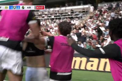 Celina med scoring for AIK