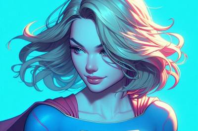 Supergirl dukker opp i Superman