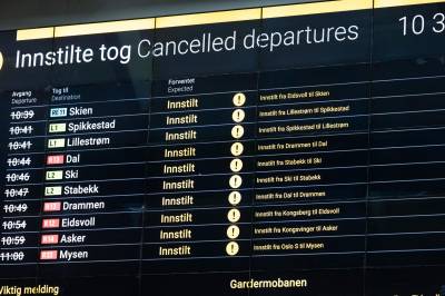 Over 18.000 timer togforsinkelser så langt i år