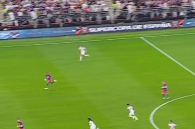 Barcelona vant Supercopa de España etter målbonanza og et rødt kort