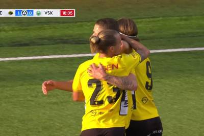 Julius Magnusson med mål mot Västerås