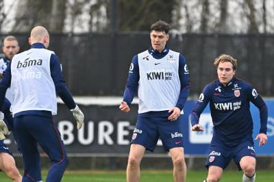 Se: Følg treningen til Norge før kampen mot Nederland