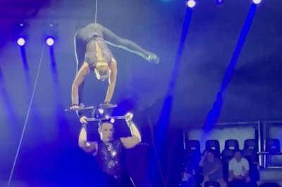 Faller under sirkus-stunt: – Jeg ble sjokkert