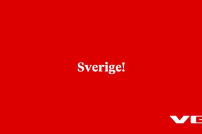 Sverige!