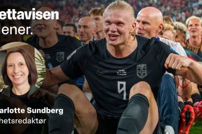 Vi elsker dere, Danmark. Dere er vår lillebror