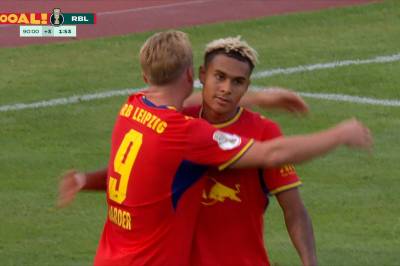 Antonio Nusa setter inn 5-0 på overtid