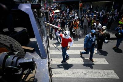 Nye protester skaper VM-kaos i Mexico City