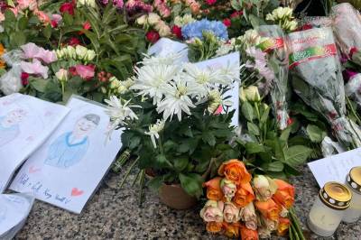 I Bergen sentrum dukker det stadig opp nye tegninger
