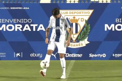 Alvaro Moratas presentasjon for Leganes – en gedigen flause som går rett inn i historiebøkene