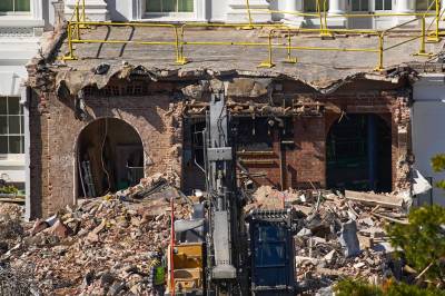 Trump får fortsette byggingen av ballsal i Det hvite hus