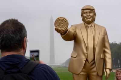 Trump hentet inn over én milliard dollar fra krypto